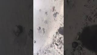 Splashing water with my electronic sling fel (biggest legal plasma pulse laser rifle)