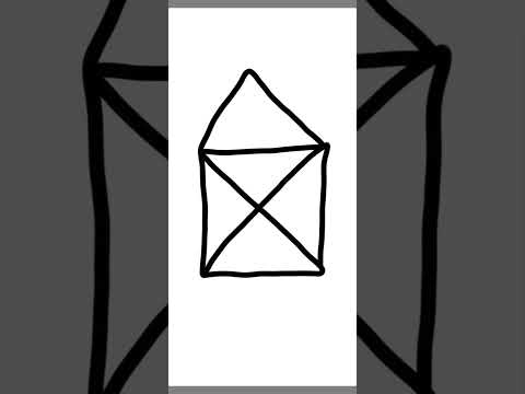 Das ist das Haus vom #nikolaus #shorts #videos #video #viralvideo #art #kunst #drawing #cool #wow on