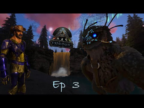 Taming A Max Level Snow Owl - Ark Fjordur: Ep 3