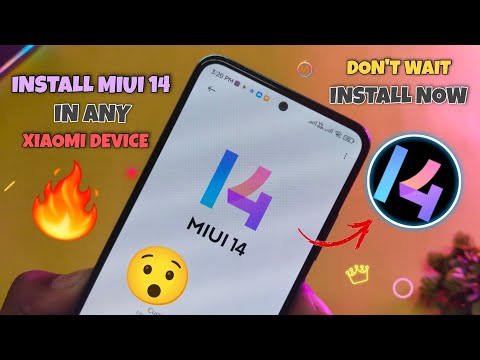 Install MIUI 14 In any Xiaomi Device ⚡ Full Tutorial | Don't wait Install Now 🔥