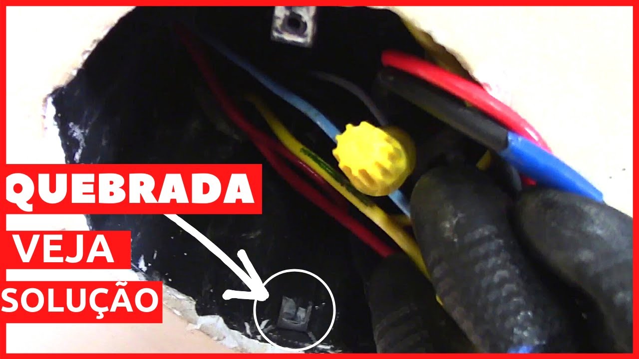 ABA da CAIXA TETO QUEBRADA - Eletricista solução no dia a dia