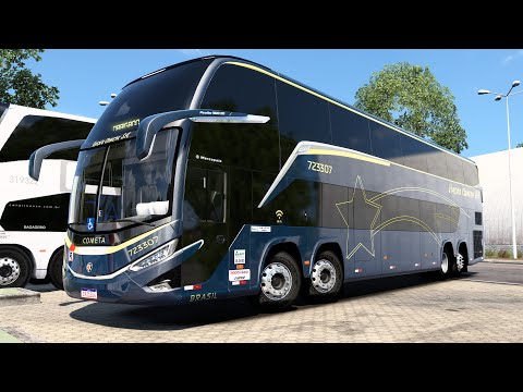 GOIANIA (GO) X ACREUNA (GO) ETS 2 1.56 MAPA RBR SOM REAL SCANIA K-440