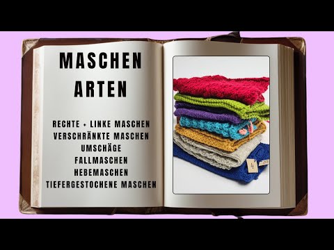 Stitch types - Learn to knit - Basics