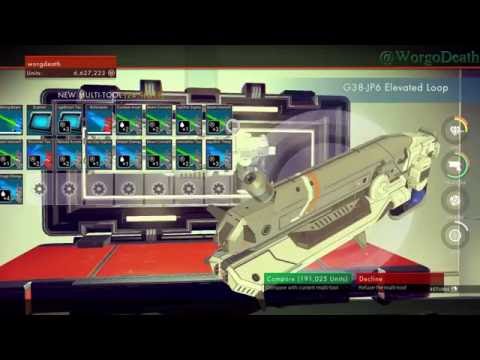 No Man's Sky - Max Weapon Slots "Multitool"  and Upgrade tips