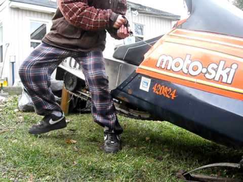 1980 Moto.Ski GPS 503 Start Up