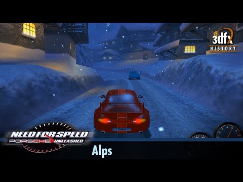 3dfx Voodoo 5 6000 AGP - Need For Speed: Porsche Unleashed - Alps [Gameplay]