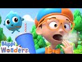 Blippi Learns Why We Burp Blippi Wonders Educational Videos For Kids
