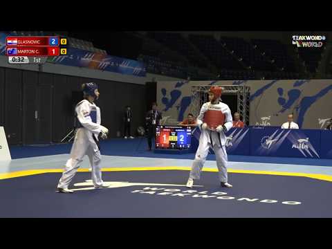 Chiba 2019 WT Grand Prix. W -57kg GLASNOVIC Nikita (CRO) vs MARTON C. (AUS)