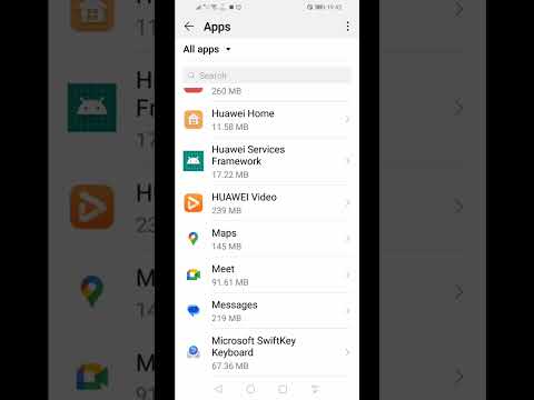 How to view all app permissions in Huawei