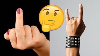 5 Hand Signs You Didn&#39;t Know The Real Meaning Of
