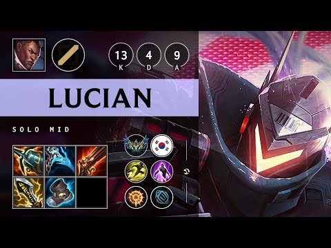 Lucian Mid vs Galio - KR Challenger Patch 25.05