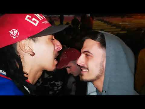 Srk Kmbra Adel vs Blapin J. Bickle Menak SEMIFINAL  "BATALLA DE CREW'S"  3 VS 3