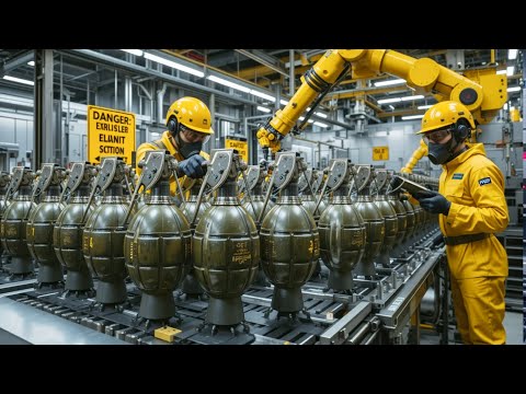 CÓMO se FABRICAN los EXPLOSIVOS 💣 | PROCESO INDUSTRIAL 🏭