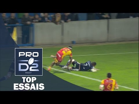 TOP Essais de la J11 – PRO D2 – Saison 2016-2017