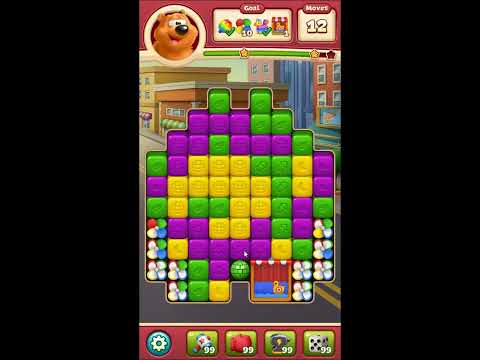 Toon Blast Level 6379 - NO BOOSTERS 🐻🐺🐱 | SKILLGAMING ✔️