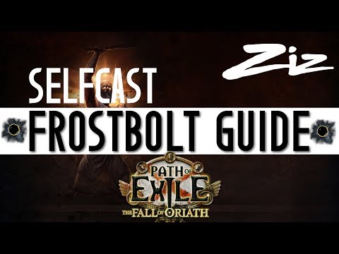 Path of Exile 3.0 Beginner Guide - Frostbolt Selfcast