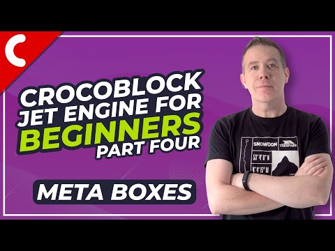 Crocoblock Jet Engine Tutorial How to Use Meta Boxes Part 4