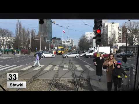 Tramwaje Warszawa 2023 Linia 33