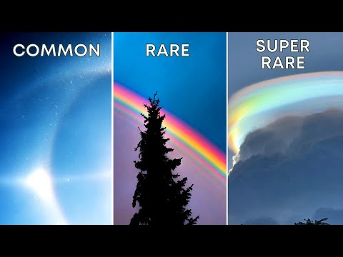 Rare Atmospheric Optical Phenomena Ranked