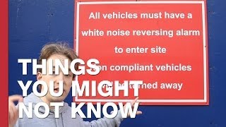 Why Do Reversing Trucks Not Beep Any More?