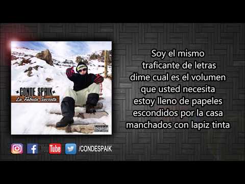 03 - Conde Spaik - Traficante De Letras Ft. Donexprs (Official Lyric Video)