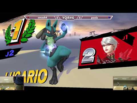 YQR#6 Smash 4 Bracket - Squire (Bayonetta) vs duncathan (Lucario, Swordie)