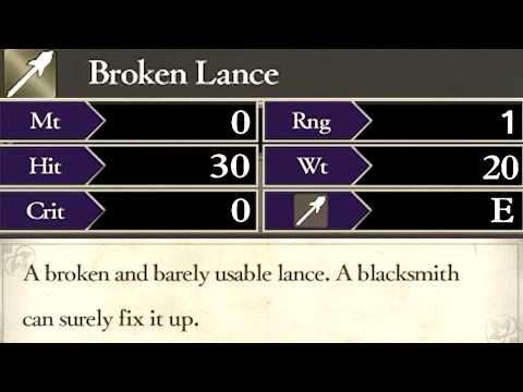 Beating Three Houses with ONLY Broken Weapons
