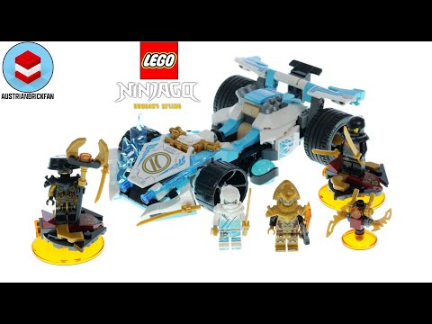 Vidéo LEGO Ninjago 71791 : La voiture de course Spinjitzu : le pouvoir du dragon de Zane