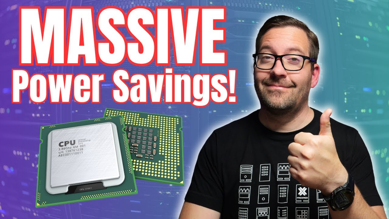 CPU C States for Massive Home Lab Power Efficieny // VMware ESXi and Proxmox