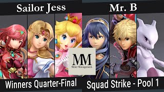 Sailor Jess vs Mr. B - Squad Strike Winners Quarters Pools - Meter Management