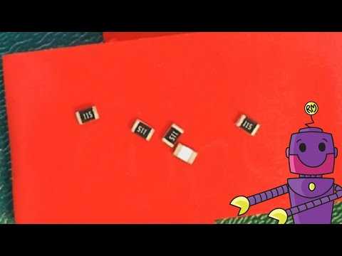 How to solder - Soldering Surface mount Components 0805