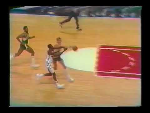 NBA Finals 1979 - Seattle vs Washington - Last moments of the Game 2