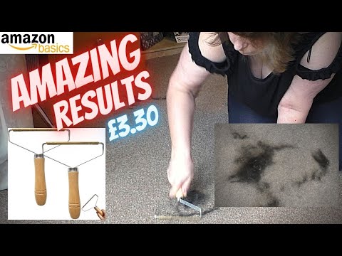 Carpet Pet hair removal brush. Very cheap & Really works !
