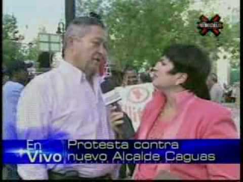 SuperXclusivo 6/15/10 - Jorge Seijo grita improperios durante protesta en Caguas