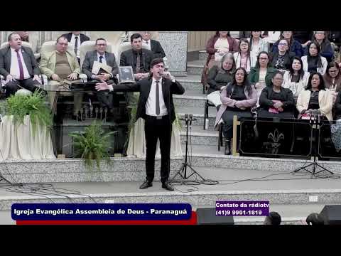 Felipe Pacondes | Como flecha | Culto de ensino AD Paranaguá-Pr