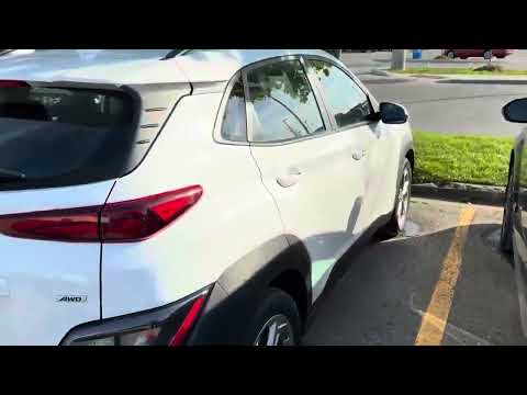 2023 Hyundai Kona 2.0L Preferred AWD in White for sale at Finch Hyundai in London, ON