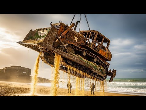 Cat D7 Army Diesel — The 80HP Beach Clearer Abandoned 80 Years — Military Monster Resurrection