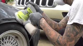 Painting my 1995 Honda Civic Coupe EJ