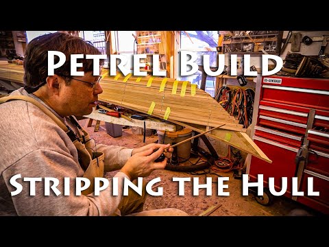 Stripping the Hull - Petrel Kayak Build - E3
