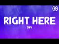 SWV Right Here Human Nature Radio Mix Lyrics