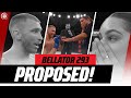 Bellator 293: Luke Trainer proposes to his girlfriend after his post fight interview!