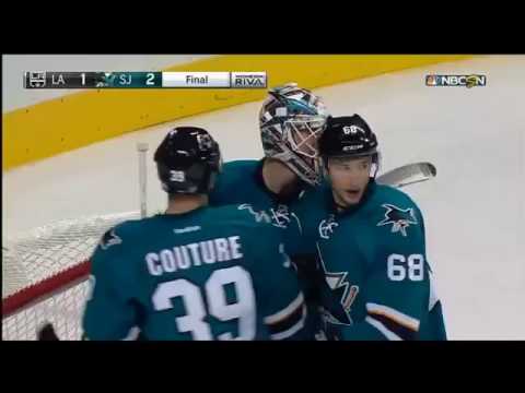 SAN JOSE SHARKS vs. LOS ANGELES KINGS (2-1) Oct 12