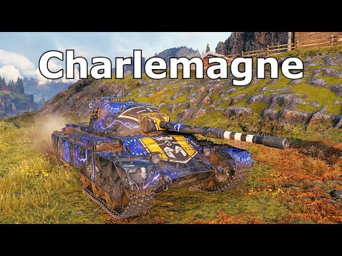 World of Tanks Charlemagne - 6 Kills 8,5K Damage | NEW RECORD !