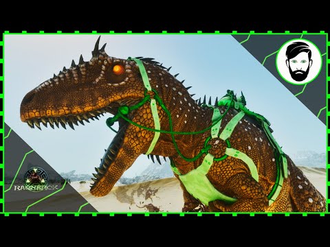 Taming My First Carcharodontosaurus | Ark : Ragnarok [ E46 ]