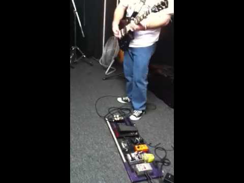 Sunn Enforcer and Gibson Les Paul - Orthodox Fuzz iphone test