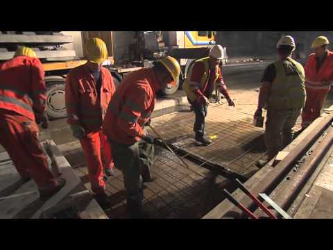 PORR Austria: Slab Track Austria | System ÖBB-PORR elastically supported slab