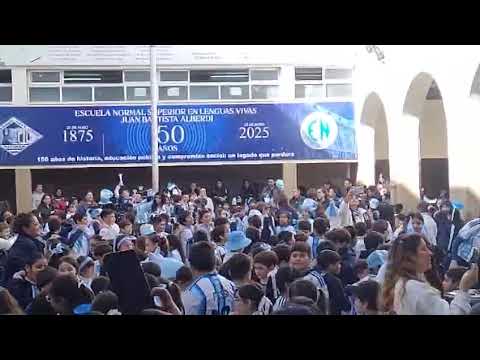 Vamos Argentina Escuela Normal Juan Bautista Alberdi. Tucumán Argentina. 🇦🇷