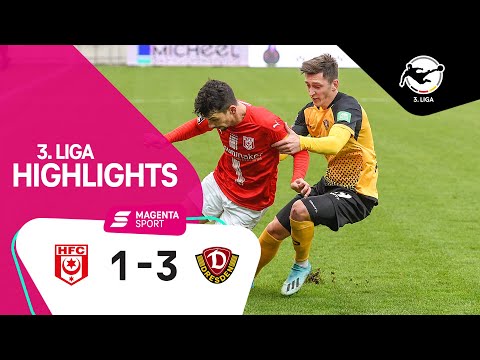 Hallescher FC - SG Dynamo Dresden | 15. Spieltag, 2020/2021 | MAGENTA SPORT