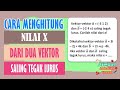 Soal Vektor Matematika Kelas 10