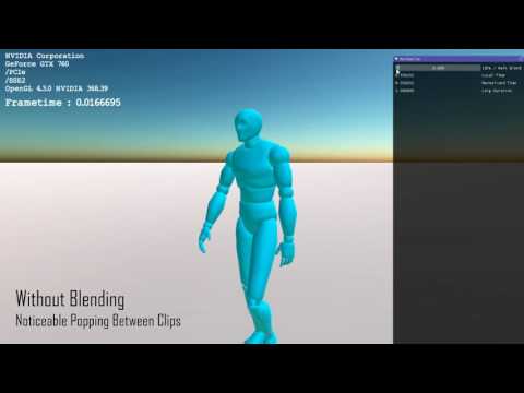 Terminus Engine - Animation Systems Part 2 : Blending